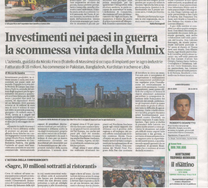Rassegna stampa 2016