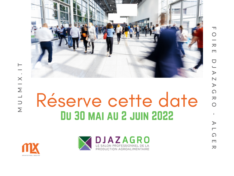 Mulmix partecipa alla Fiera Djazagro ad Algeri