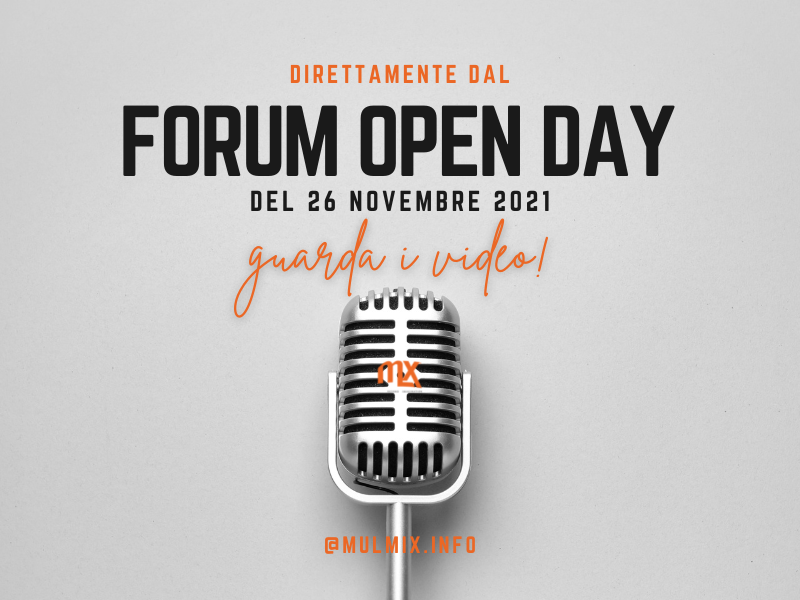 Open Day Mulmix 2021: intervento C. Manzato