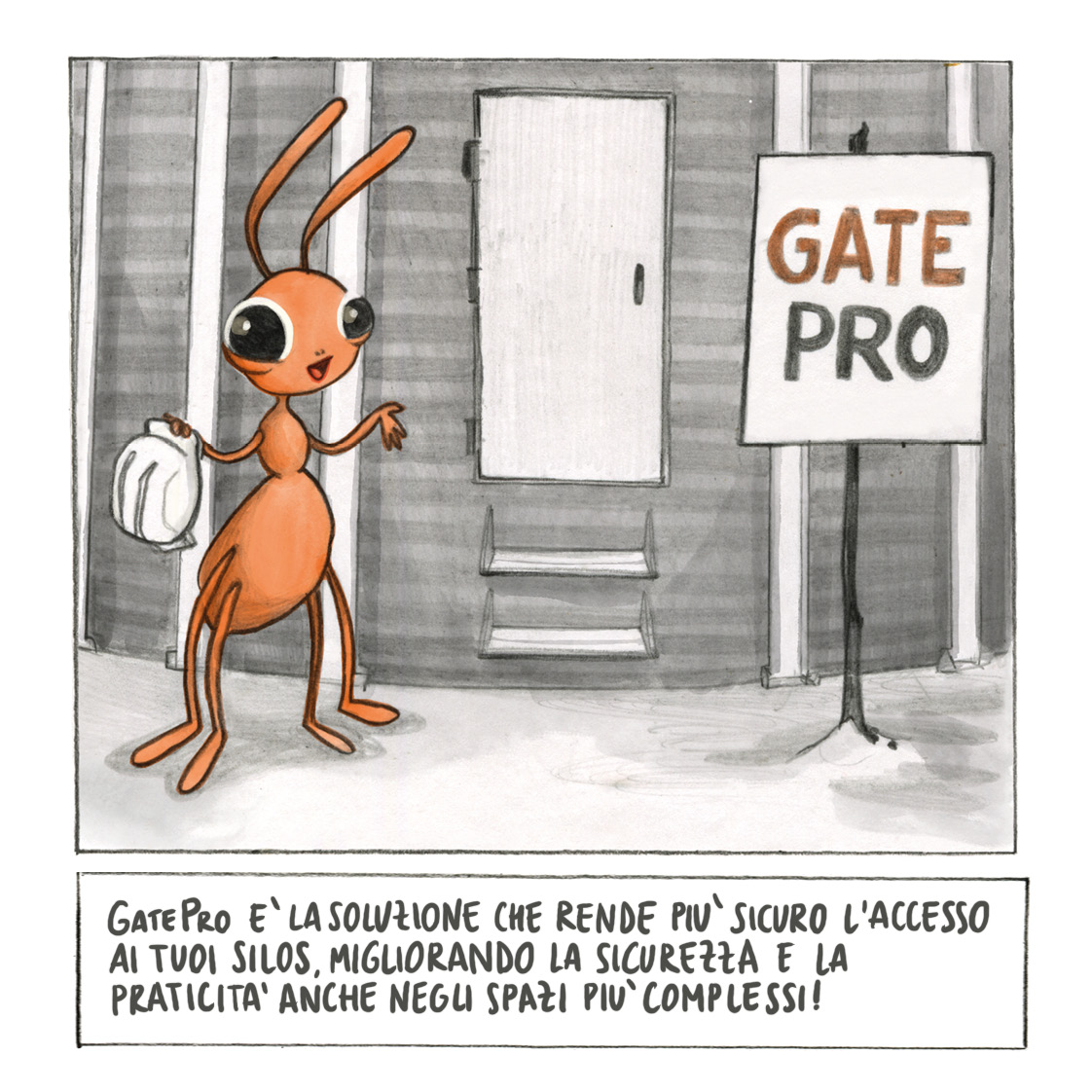 GatePro – La soluzione per un accesso ai silos più sicuro e pratico