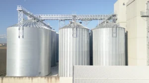 Silos di stoccaggio cereali Rostagno Cereali realizzati da Mulmix