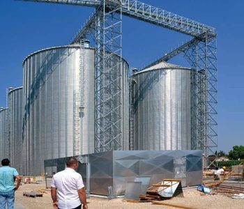 Impianto di stoccaggio cereali